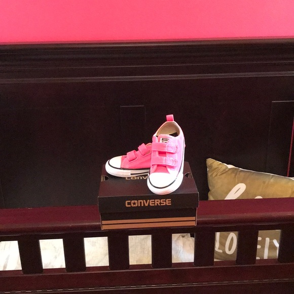 Converse Other - Converse All Star Toddler pink sneaker